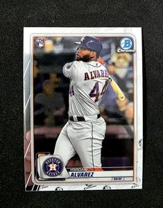 2020 Bowman Chrome #25 Yordan Alvarez RC Houston Astros! - Bild 1 von 2
