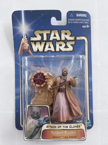Star Wars, Attack of the Clones, Tusken Raider, Tatooine Camp Ambush 2002 New Cover