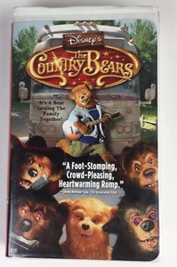 The Country Bears Special Bonus The Kid In You Music Video Clamshell Case VHS - Picture 1 of 7