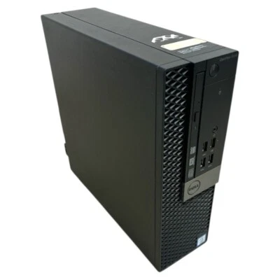 Dell Optiplex 7040 Desktop Computer i7-6700 8GB RAM 250GB SSD Windows 10 Pro - Image 1 of 4