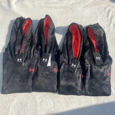 Under Armour Fleece Cloud Hoodie Big Boys  Kangaroo Pockets Sz Youth M, S, L - Image 1 of 4