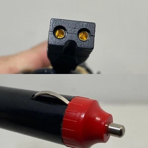 ๐ Extension Cord Power Cord For Car Mini Fridge 2 Pin Adapter Wire DC 12V NEW - Picture 1 of 5