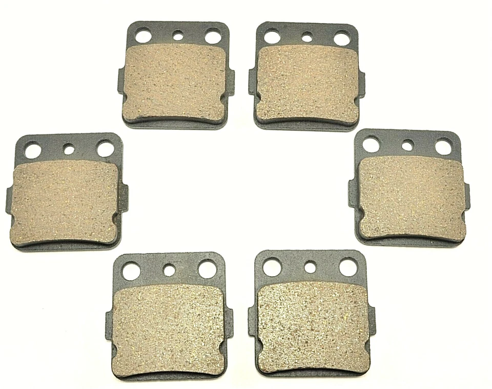 СКЛЕЕННЫЕ ПЕРЕДНИЕ И ЗАДНИЕ ТОРМОЗНЫЕ КОЛОДКИ ДЛЯ HONDA ATC200X (1983-87) - Изображение 1 из 1