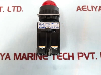 Koino KH-2203-2 Red Pilot Lamp AC220V 50/60Hz - Image 1 of 4