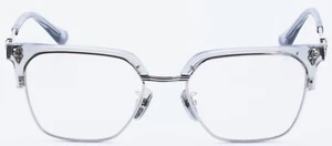 Brand New Heavy Titanium Metal chrome Heart Style Mens Large glass51-20-148 - Picture 1 of 10