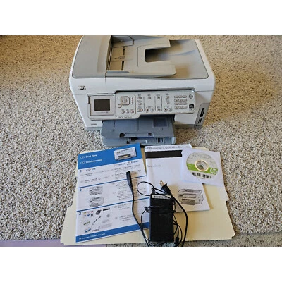 HP Photosmart C7280 All-In-One Inkjet Printer for PARTS AS-IS REPAIR - Image 1 of 4