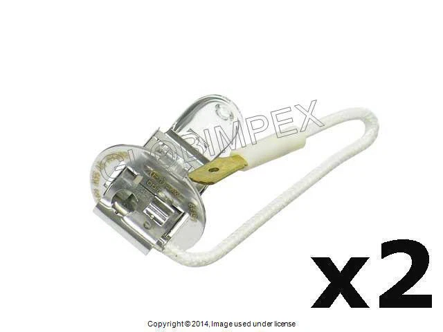 梅赛德斯 (73-94) w124 w126 雾灯灯泡 12V-55W 原始设备制造商 全新 (2) + 1 年保修 — 第 1/1 张图片