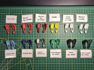 Specchietti laterali Ferrari Pocher Testarossa 1:8 coppia Dx+Sx Colori personz. - Foto 1 di 24