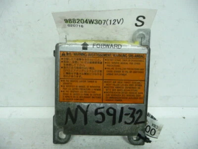NY591-32 GARANTÍA OEM 2003 INFINITI QX4 SRS MÓDULO DE CONTROL DE RESTRICCIONES DE SEGURIDAD Foto 1 de 2