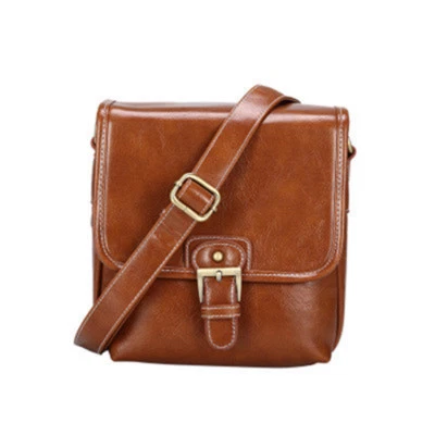 Estuche de cuero PU vintage para cámara para DSLR SLR Canon Nikon Sony lente  Foto 1 de 4