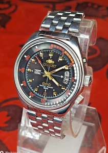 Orient 21 Jewel Automatic Stainless Steel Men's Watch Japan, Massive - Picture 1 of 19