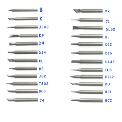 NEW T12 Series Solder Tips For Hakko FX-9501 FX-951 L Solder handle