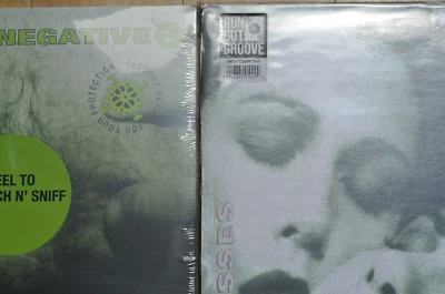 TYPE O NEGATIVE The Origin OfThe Feces 2-LP + Bloody Kisses 2-LP Ltd Green Vinyl - Image 1 of 3