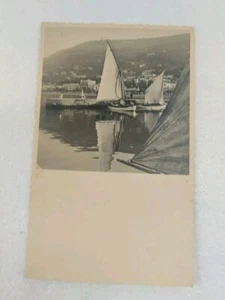 TRIESTE BARCOLA vecchia cartolina Illustrata  - Picture 1 of 2