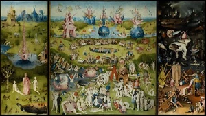 The Garden of Earthly Delights Hieronymus Bosch Poster T259 - Picture 1 of 1