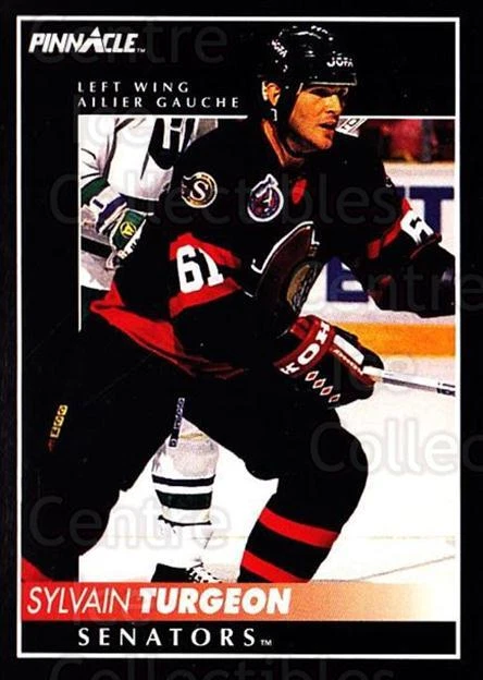 1992-93 Pinnacle Canadian #373 Sylvain Turgeon - Image 1 of 1