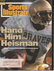 Steve McNair Autographed Sports Illustrated Magazine 9/26/94 JSA I565 - Picture 1 of 1