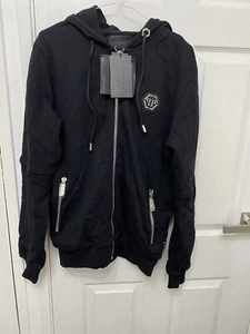 Philipp Plein Men Jacket Hoodies Coat Size M - Picture 1 of 3