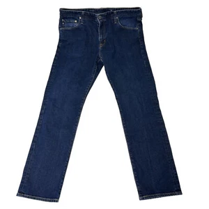 Adriano Goldschmied Jeans Mens 38 Blue Denim Pants Everett Slim Straight 38x32 - Picture 1 of 11
