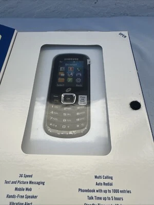 Samsung SGH-S150G - Black (TracFone GSM) Cellular Phone *New Open Box - Image 1 of 4