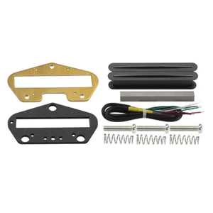 Fleer Alnico V Hot Dual Rails Pickup Assembly DIY Bridge Pickup Kit For TL - Bild 1 von 5