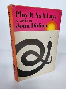 PLAY IT AS IT LAYS Joan Didion NOVEL Reprint Edition FICTION 1970 FIRST NOVEL - Picture 1 of 7