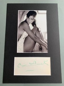 CLAUDIA CARDINALE "sexy" signed Passepartout 20x30 Autogramm - Picture 1 of 3