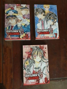 3x English Manga ~ THE GENTLEMENs ALLIANCE CROSS Volumes 6 7 8 by Arina Tanemura - Picture 1 of 13