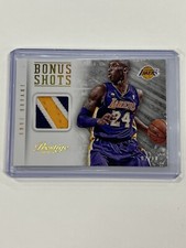 2013-14 Panini Prestige Bonus Shots Materials Kobe Bryant #50 Holo Gold /10