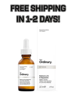 The Ordinary Retinol 0.2% In Squalane | New in Box | USA Seller - Picture 1 of 1