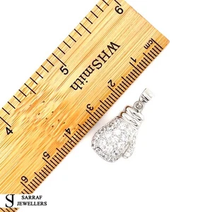 Colgante de guante de boxeo plata esterlina 925 circonio cúbico 3,70 gr franqueo gratuito en el Reino Unido - Imagen 1 de 8