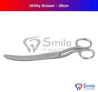 SHANZI Fetlock Horse Grooming Scissor 20cm For Horses & Ponies Equine Angled German CE