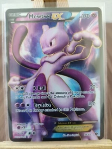 Tarjeta Pokémon Mewtwo EX 98/99 Next Destinies ultra rara texturizada arte completo - Imagen 1 de 12