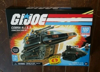 G.I. Joe 100pc COBRA H.I.S.S. Construction Set - Item #GJ3522-01 (2020, Hasbro) - Image 1 of 4