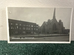 Alte Postkarte - Oosterkerk Kirche in Groningen, Niederlande - Bild 1 von 21