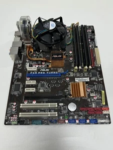 Placa base ASUS P5Q PRO TURBO SOCKEL 775 incl. CPU + Corsair DDR RAM 4 GB - Imagen 1 de 3