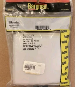 Bargman 34-73-301 Interior Light White Lens #73 Series w/switch - Picture 1 of 3
