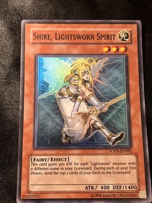 Shire, Lightsworn Spirit - SOVR-EN082 - Unlimited Edition - Super Rare - LP - Image 1 of 2
