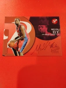 2002-03 Topps Pristine Personal Endorsements Auto #PE-ME Melvin Ely Clippers - Foto 1 di 2