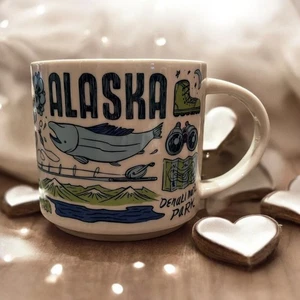 Starbucks 2019 ALASKA Been There Series Across the Globe Kaffeebecher 14 oz ohne Box - Bild 1 von 6