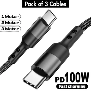 Typ C auf Typ C Schnell Ladekabel 3A für Samsung Handykabel USB C Kabel - Bild 1 von 15