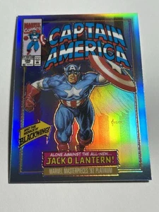 2024 Skybox Marvel Masterpieces Captain America Rainbow Variant Covers - Picture 1 of 2