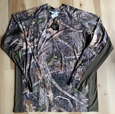 TrueTimber SilverTec™ Light Baselayer Crew Top - Kanati Camo Sz XL Deer Bowhunt - Image 1 of 2