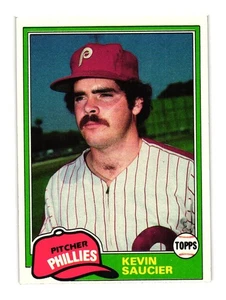 1981 Topps #53 Kevin Saucier Philadelphia Phillies - Picture 1 of 2