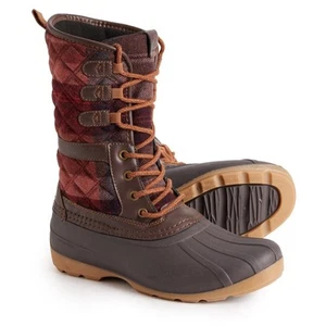 Kamik Girls Sierra Pac Boots Youth Size 1C Waterproof Snow Boot Dark Brown New - Picture 1 of 12