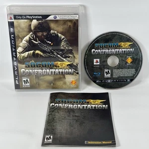 Socom US Navy Seals Confrontation PS3 PlayStation 3 - Komplett CIB - Bild 1 von 7