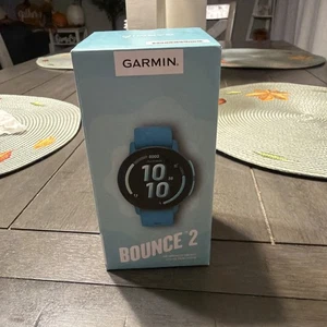 Garmin Bounce 2 - Turquoise Smartwatch Fitness Tracking Kids Watch BRAND NEW! - Picture 1 of 6