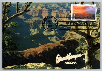 #C135 Grand Canyon Airmail FDC Maxi Card - Image 1 of 2
