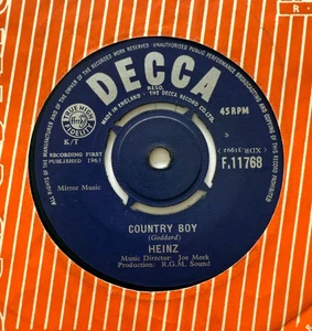 HEINZ Country Boy UK 7" 1963 RGM - Picture 1 of 2