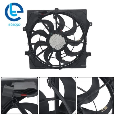 For Hyundai Tucson Kia Sportage 1.6L Radiator Cooling Fan 2022 2023 2024-2025 - Image 1 of 4